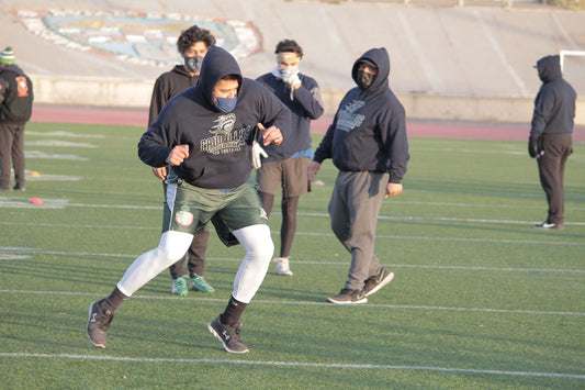 INICIA CAUDILLOS PRO FOOTBALL PRÁCTICAS EN EL EOU