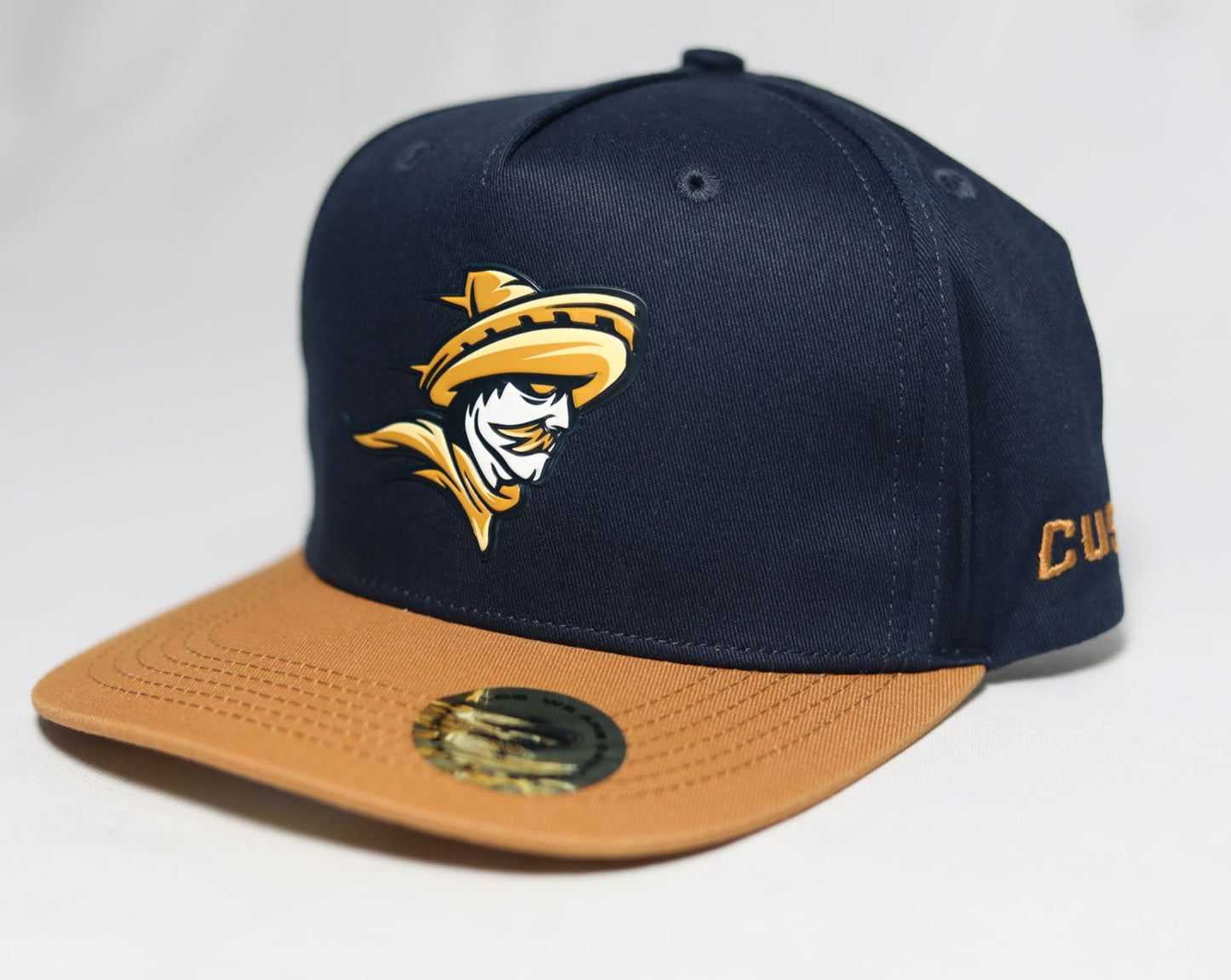 Caudillos Cap Navy gold