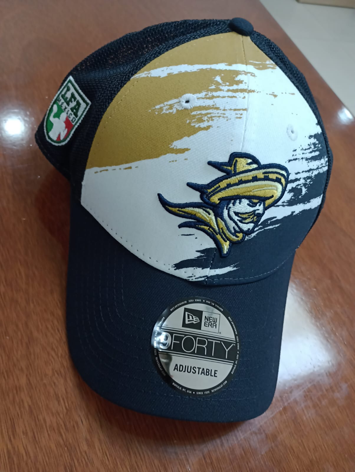 Gorra New Era malla azul