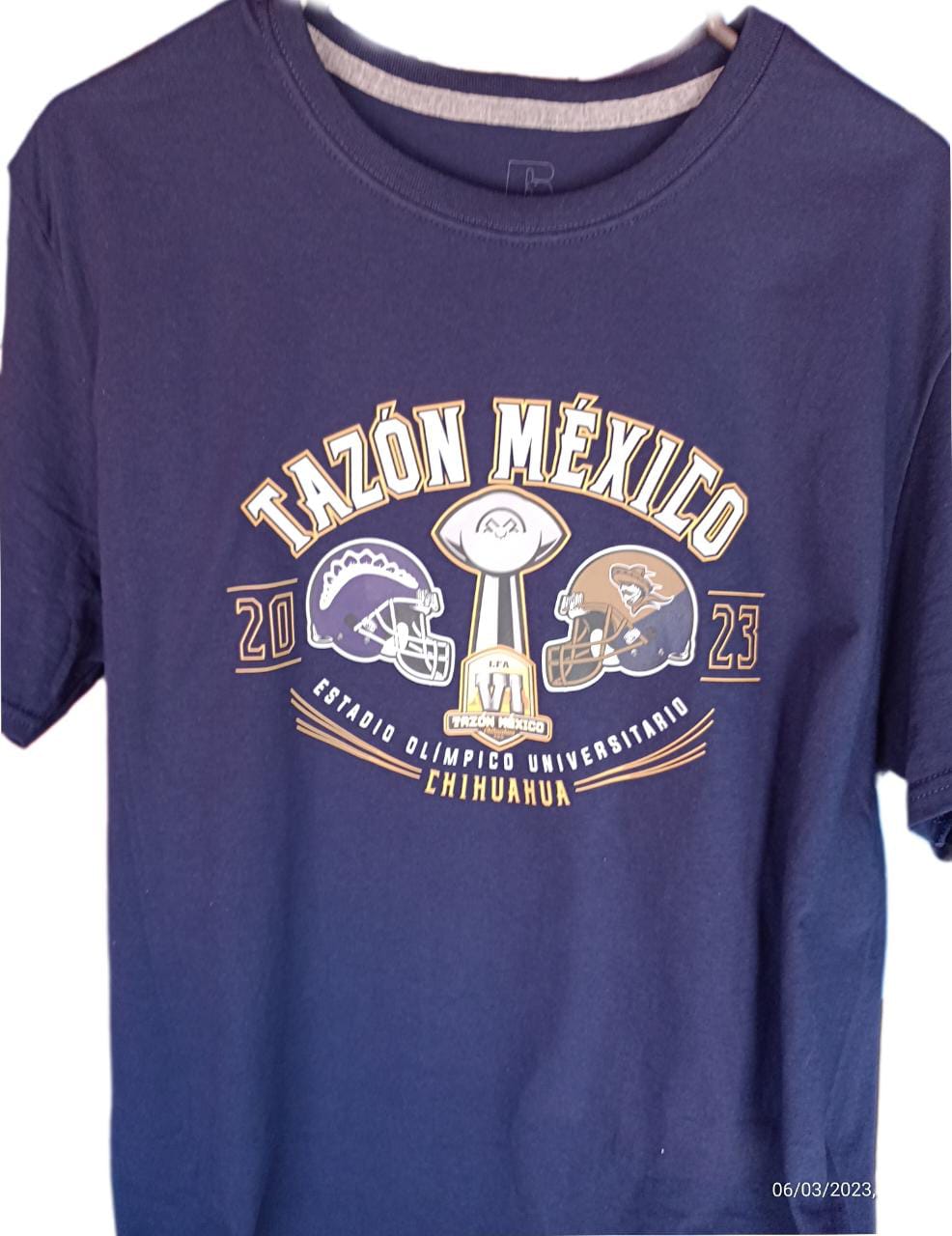 commemorative t-shirt tazon mexico Vl